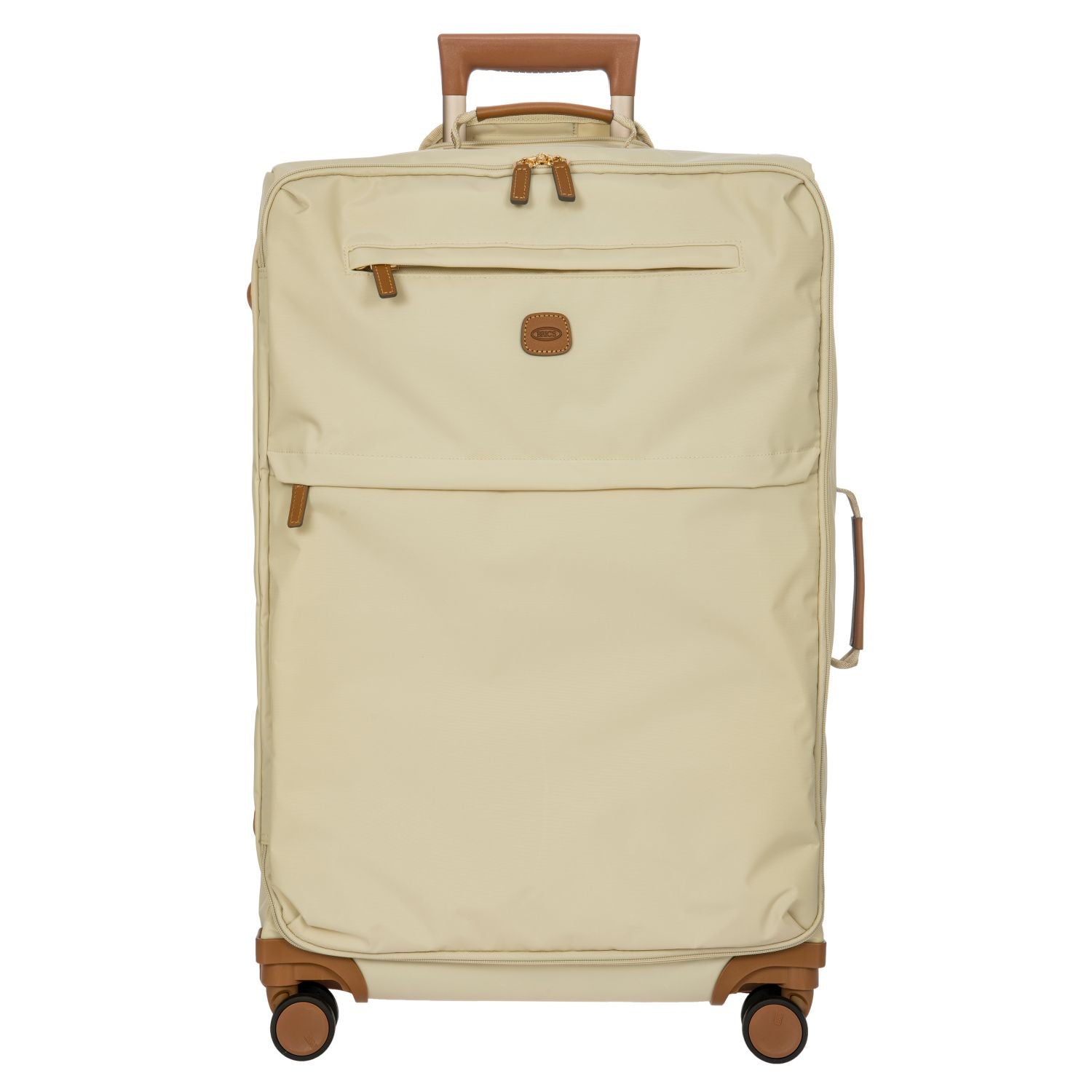 BRIC'S X-Travel 28" Medium Luggage With Front Access Opening Spinner (Beige)