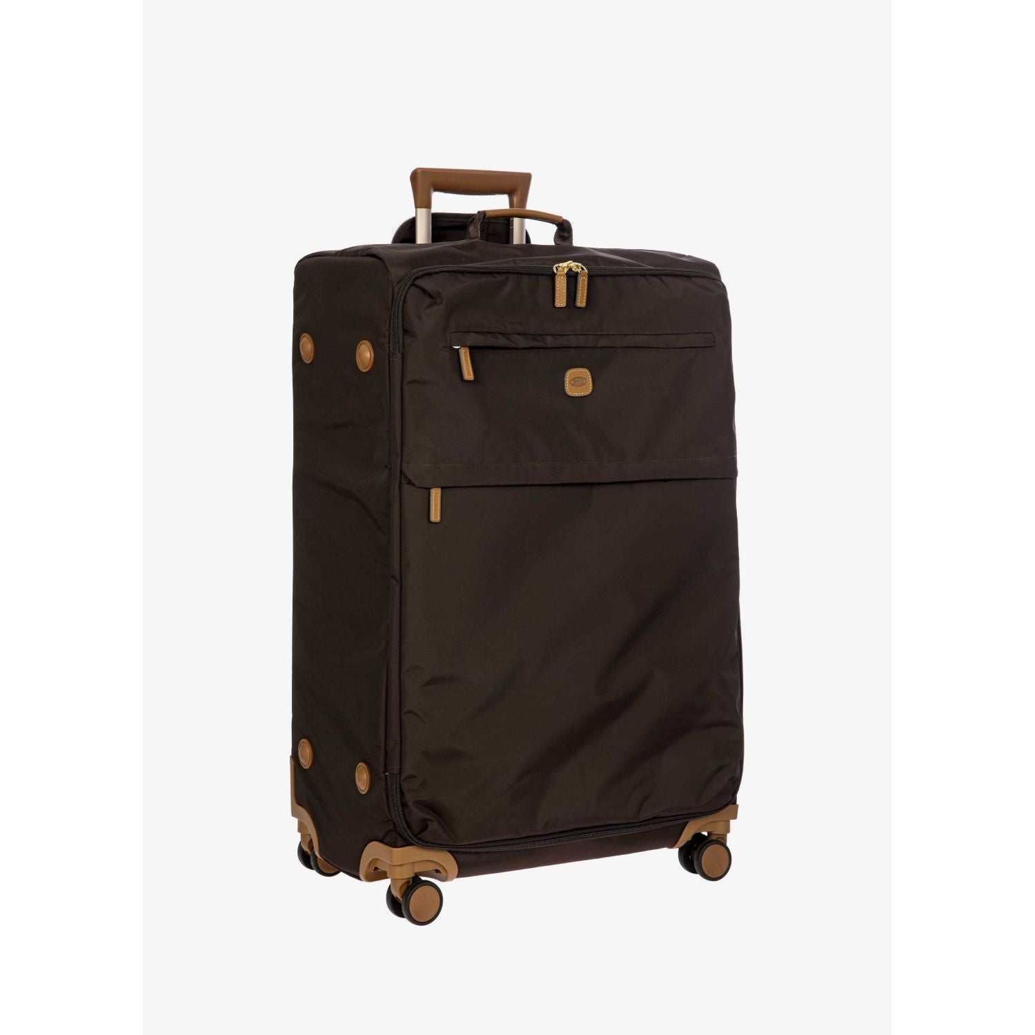BRIC'S X-Travel 30" Large Luggage With Front Access Opening Spinner (Brown)