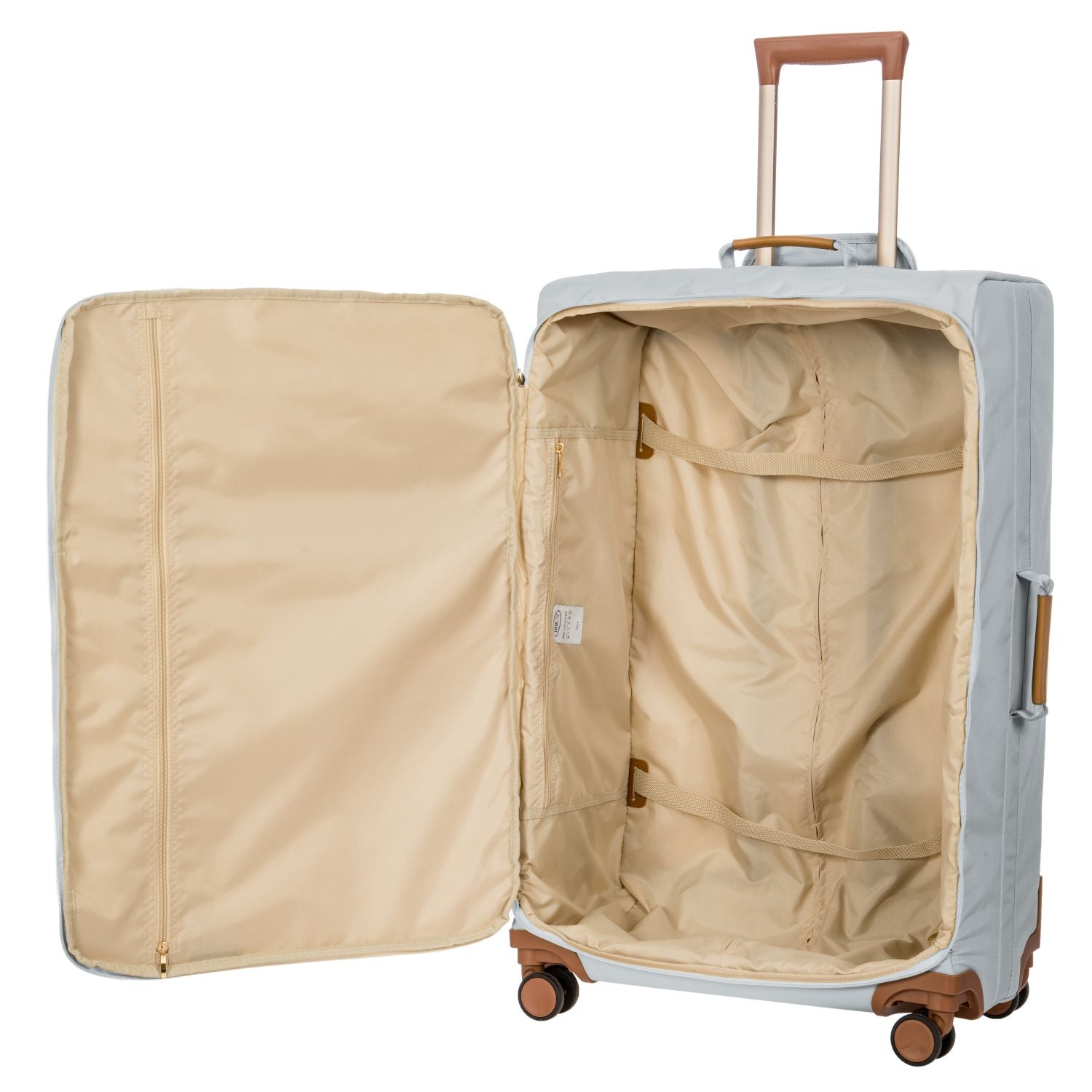 BRIC'S X-Travel 30" Large Luggage With Front Access Opening Spinner (Grey)