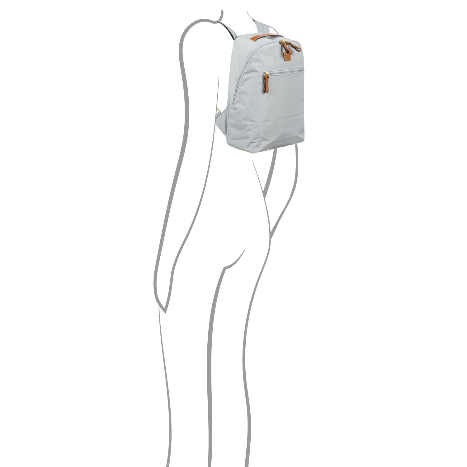 BRIC'S X-Travel City Backpack - Medium (Grey)