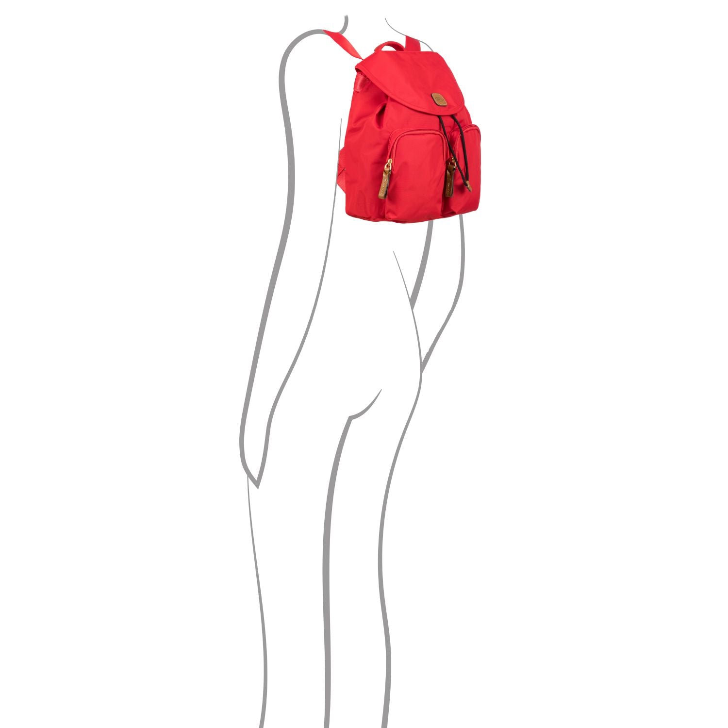 BRIC'S X-Travel City Backpack - Small (Geranium)