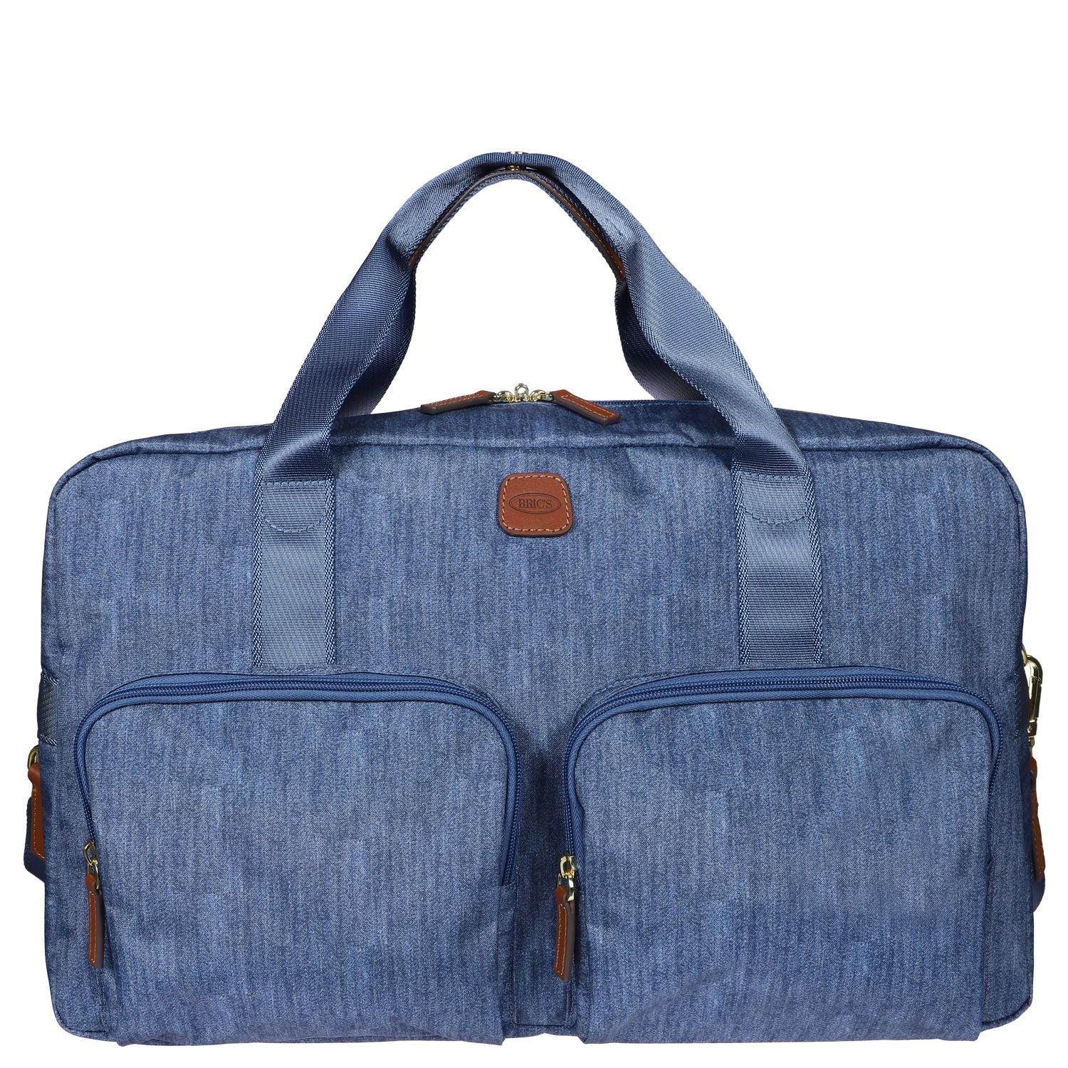 BRIC'S X-Travel Holdall Multipocket Duffel Bag - Small (Jeans)
