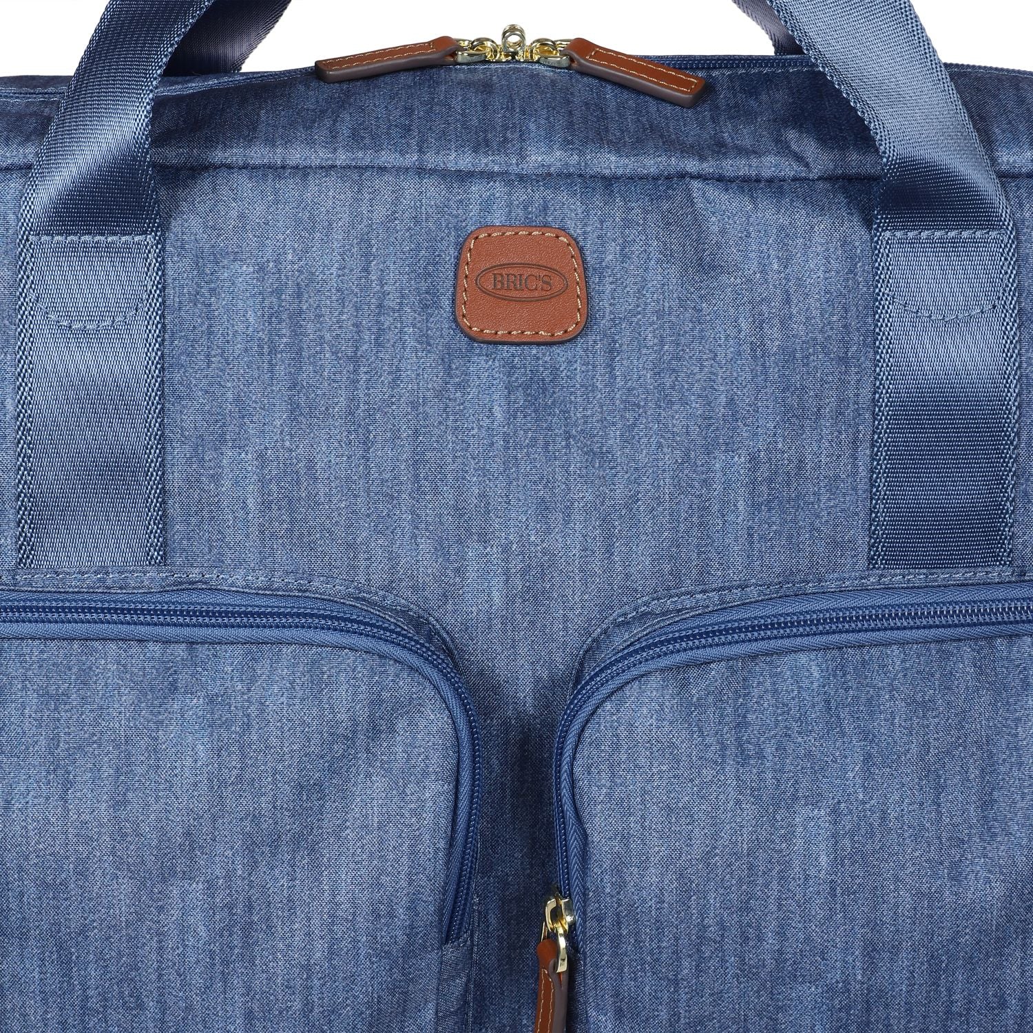 BRIC'S X-Travel Holdall Multipocket Duffel Bag - Small (Jeans)