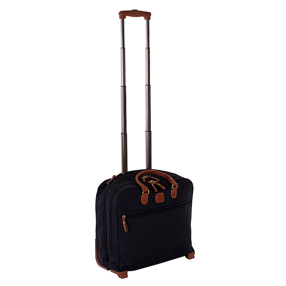 BRIC'S X-Travel Pilotcase Luggage (Ocean Blue)