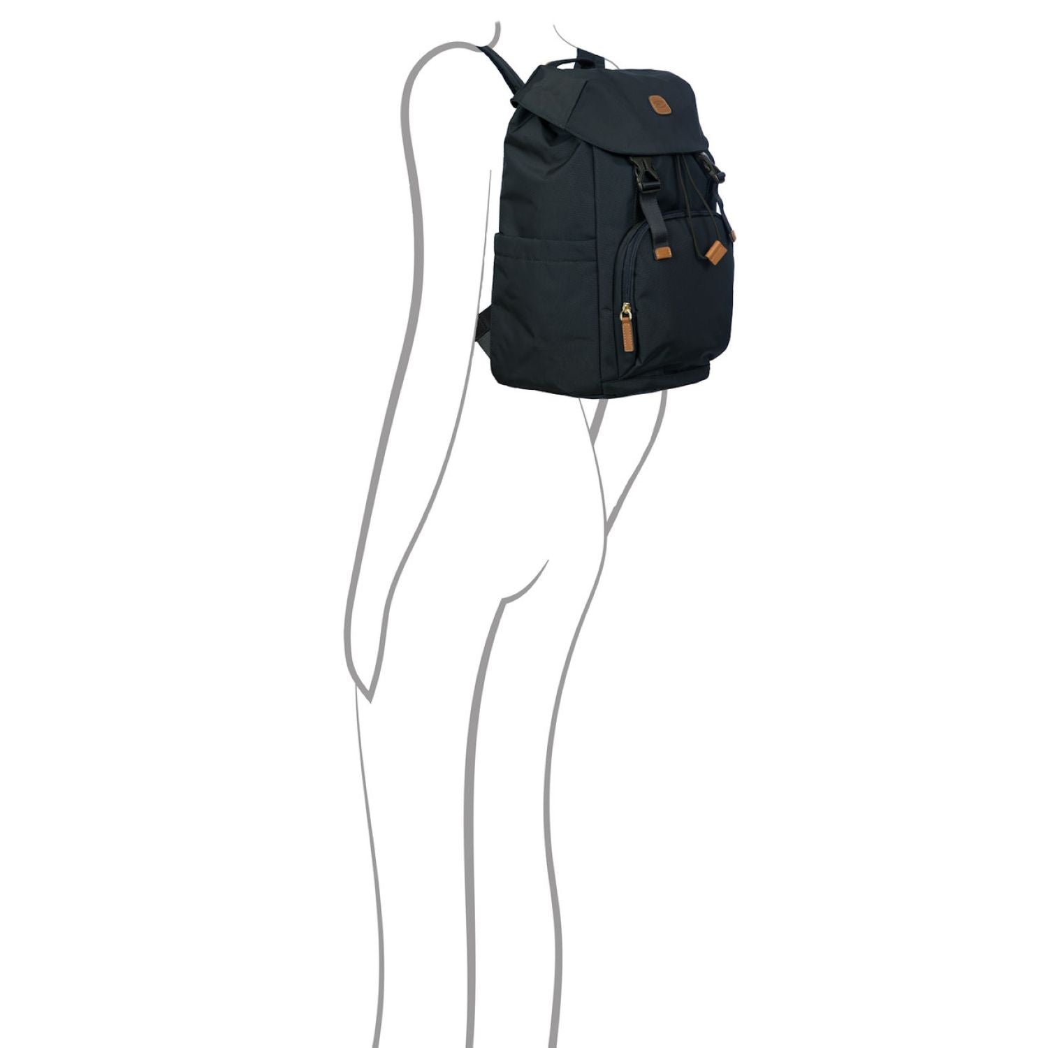 BRIC'S X-Travel Zaino Backpack (Ocean Blue)