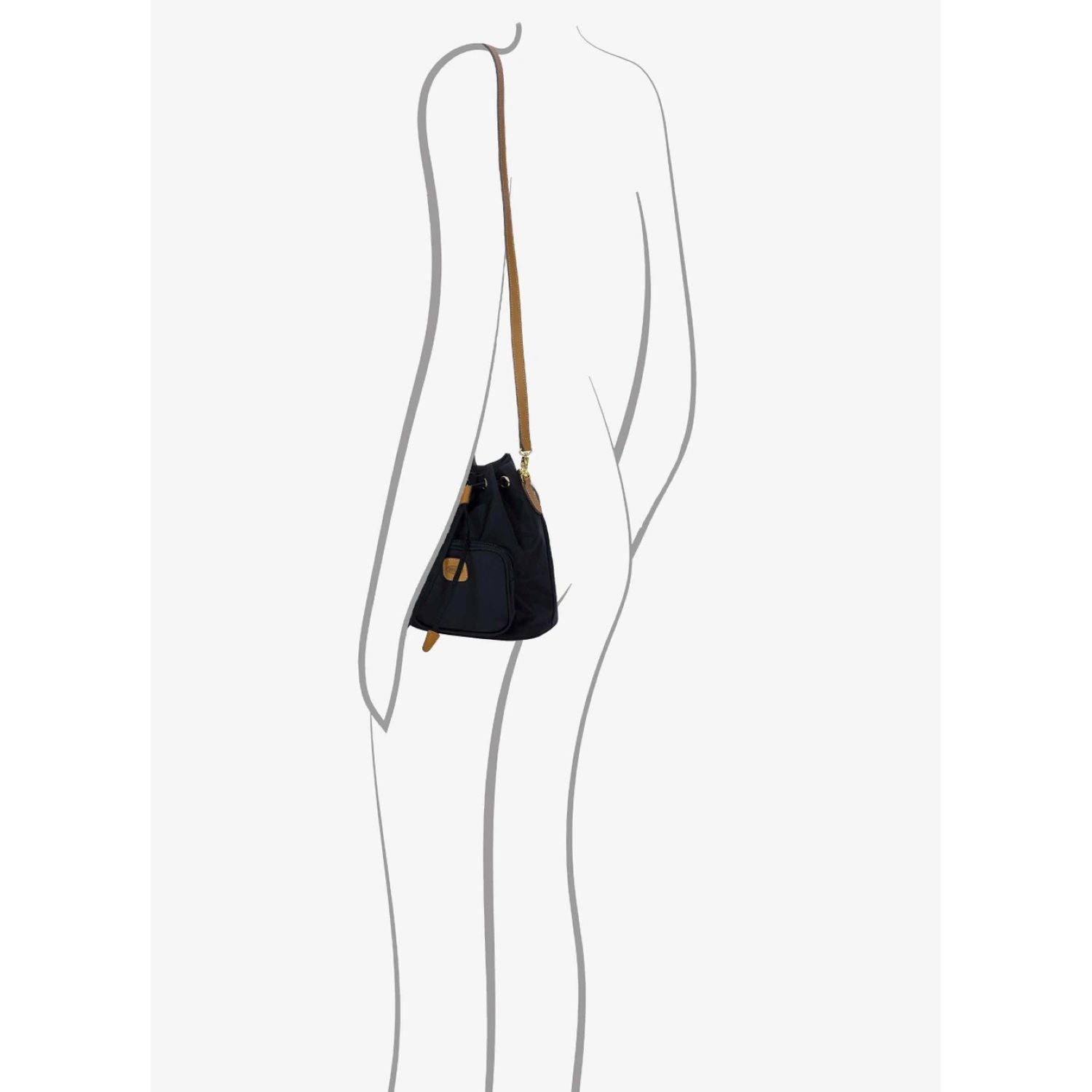 BRIC'S X-Bag Bucket Bag (Ocean Blue)