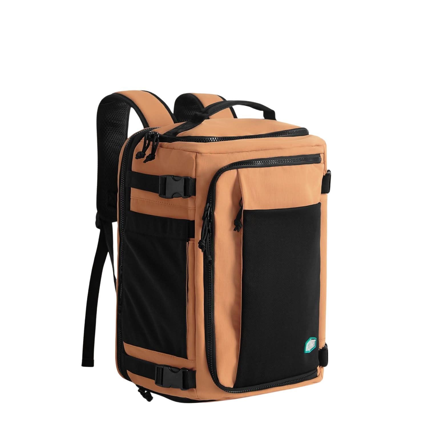 Bagsmart Blast Quick Access Carry On Expandable Travel Backpack (Brown)