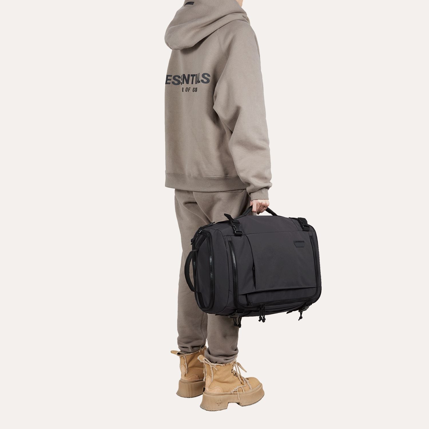 Bagsmart Blast Quick Access Carry On Travel Backpack Standard 28L (Black)