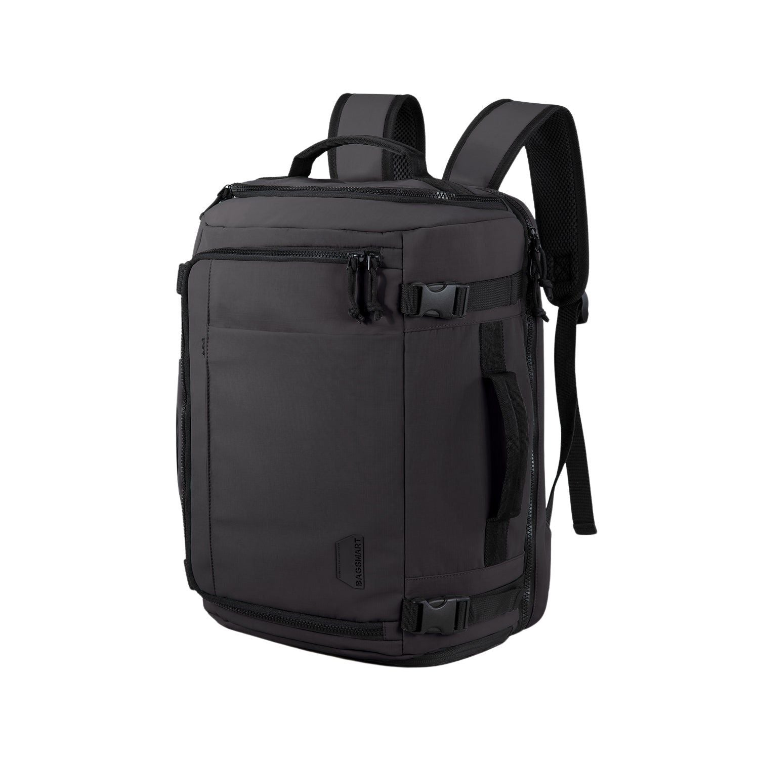 Bagsmart Blast Quick Access Carry On Travel Backpack Standard 28L (Black)