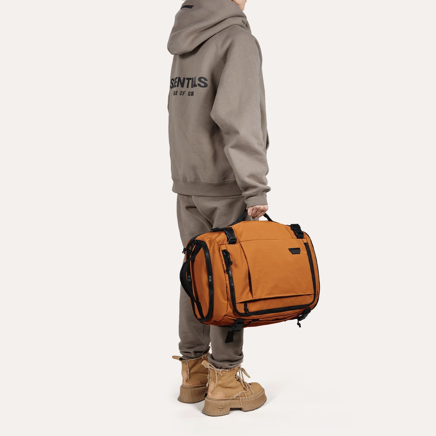 Bagsmart Blast Quick Access Carry On Travel Backpack Standard 28L (Orange)