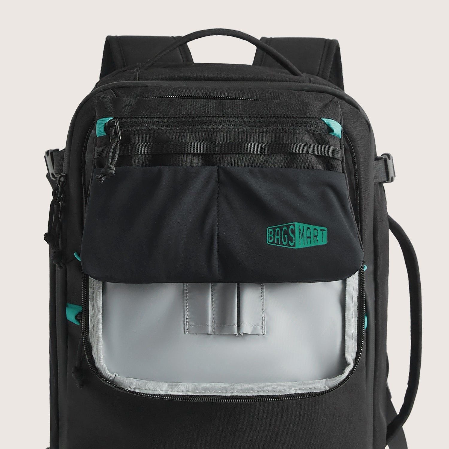 Bagsmart Faro Carry On Travel Backpack Set 29L (Black)