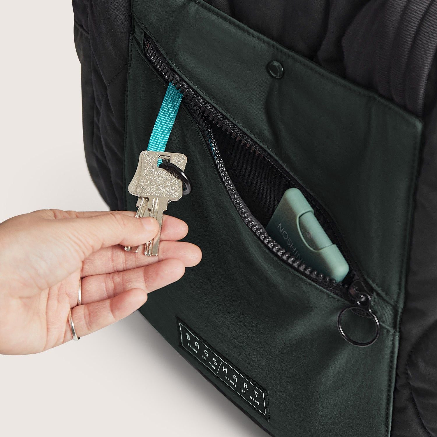 Bagsmart Vega Featherlight Tote Bag 23L (Black)