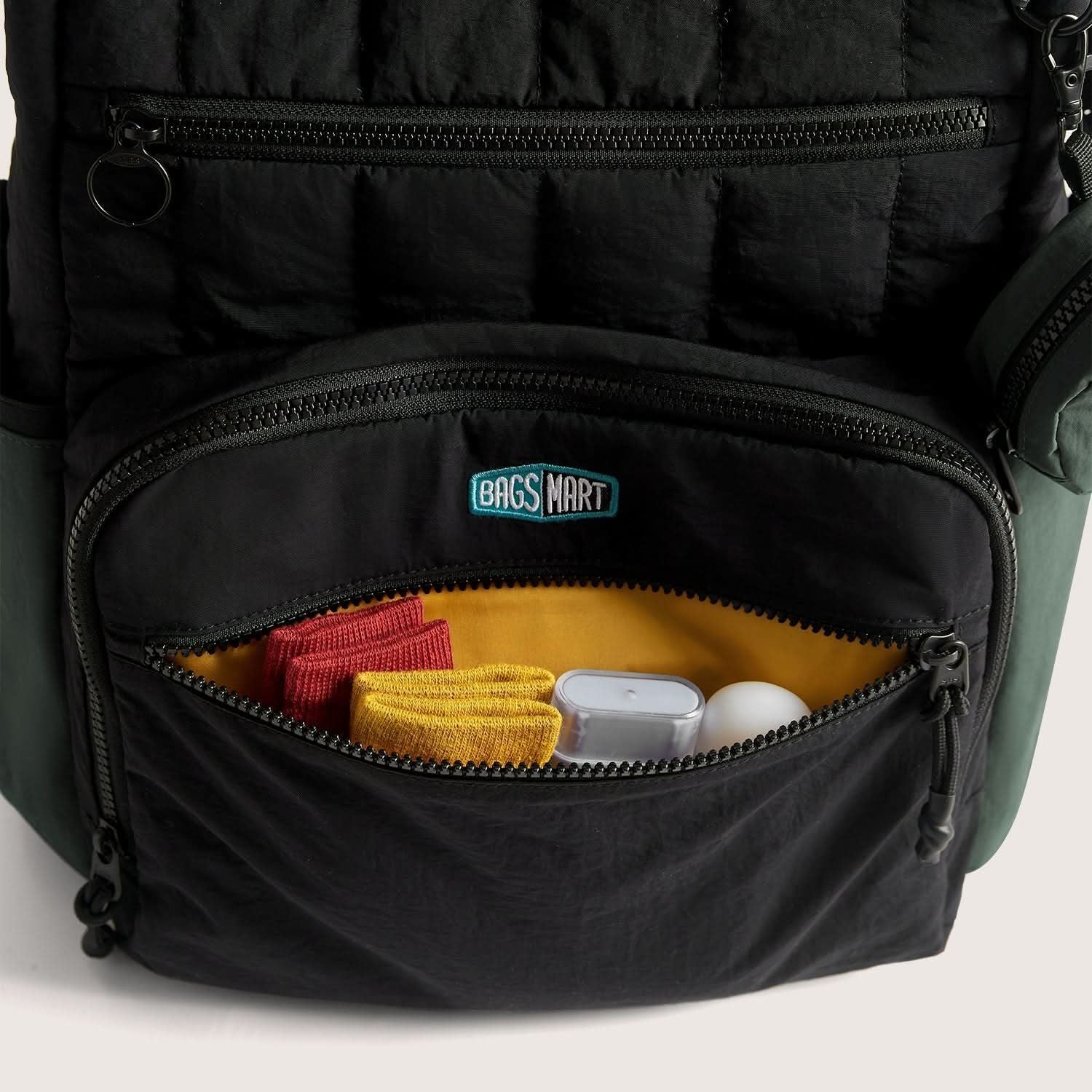 Bagsmart Walker Featherlight Travel Diaper Backpack 25L (Black)