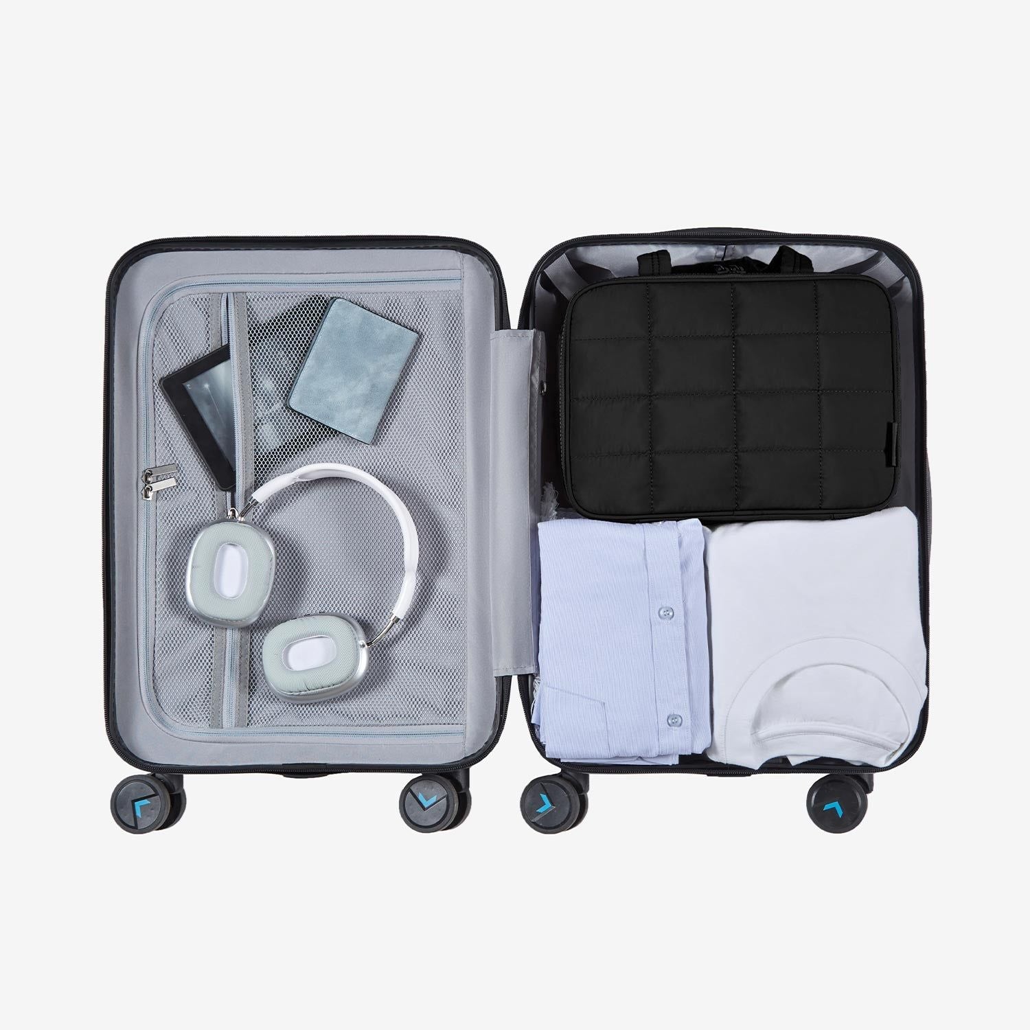 Bagsmart Zora Spacesaver Puffy Multi-Functional Toiletry Bag Medium (Black)