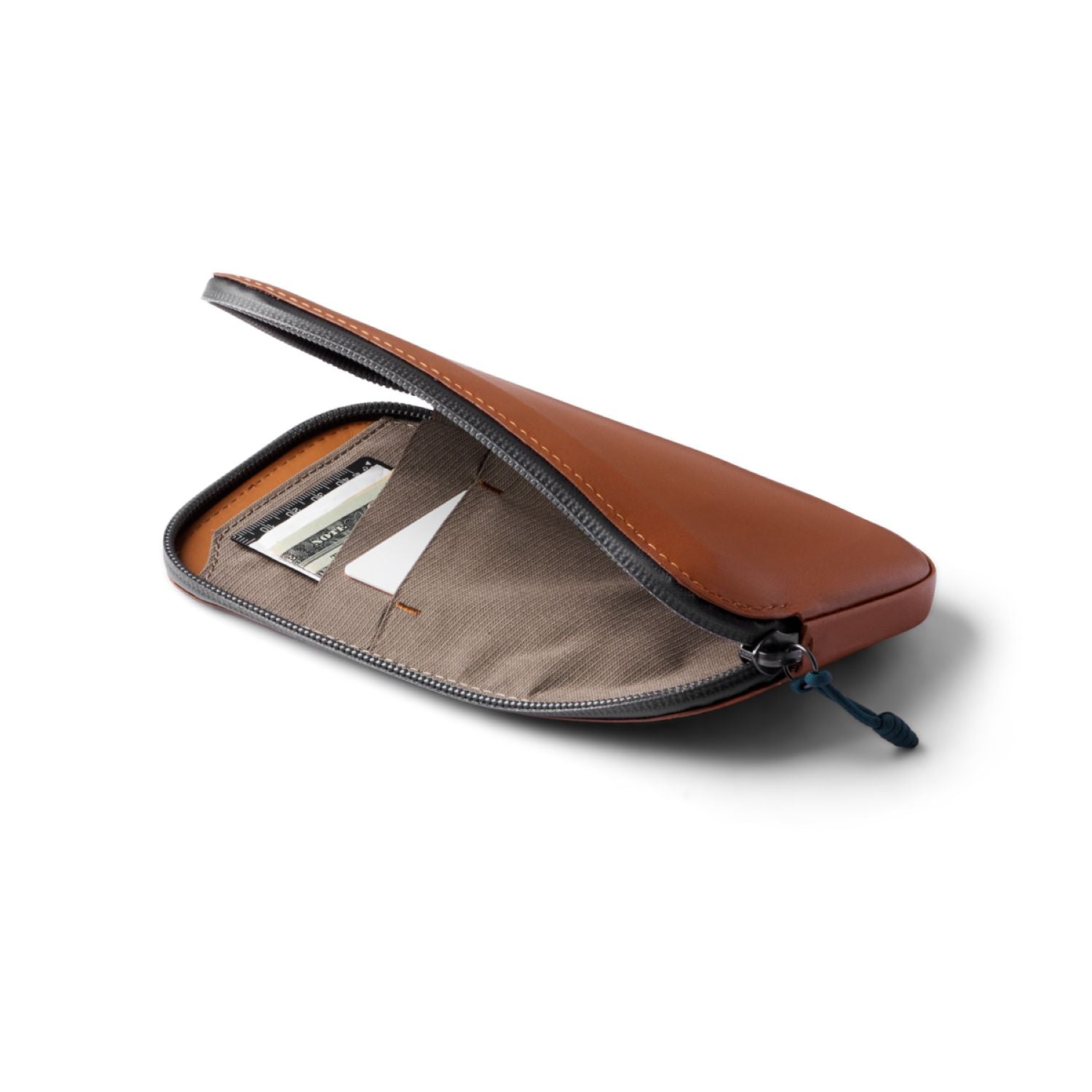 Bellroy All Conditions Phone Pocket Plus Leather - Bronze