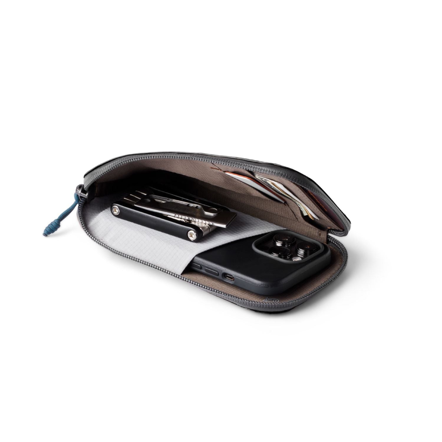 Bellroy All Conditions Phone Pocket Plus Leather - Ink