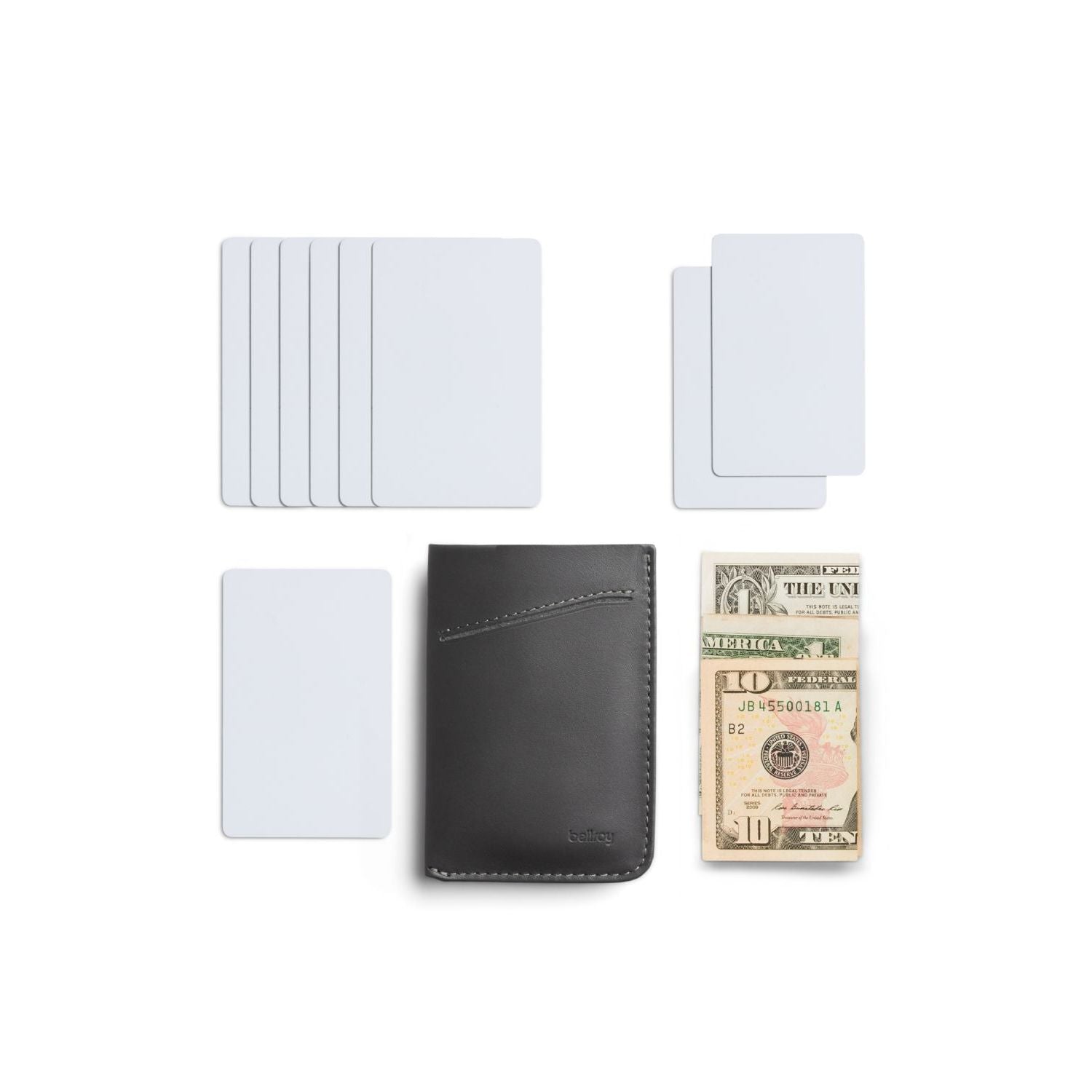 Bellroy Card Sleeve (Second Edition) - Charcoalcobalt