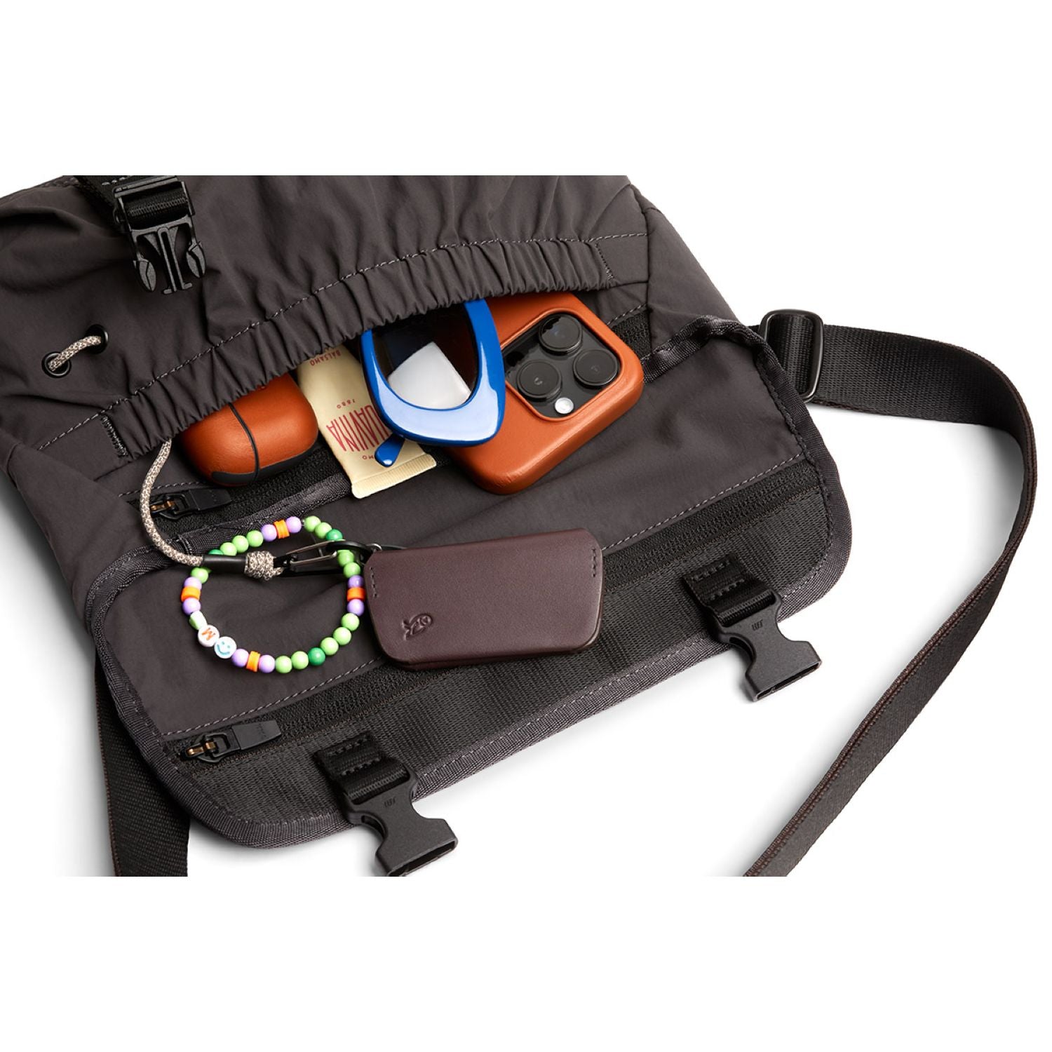 Bellroy Cinch Mini Messenger Bag - Charcoal