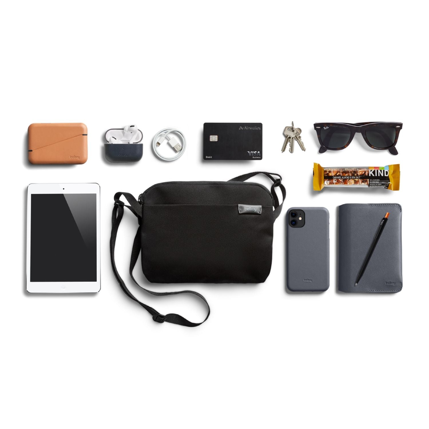 Bellroy City Pouch Plus - Melbourne Black