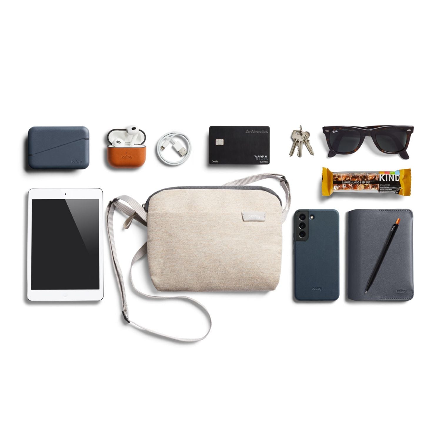 Bellroy City Pouch Plus - Saltbush