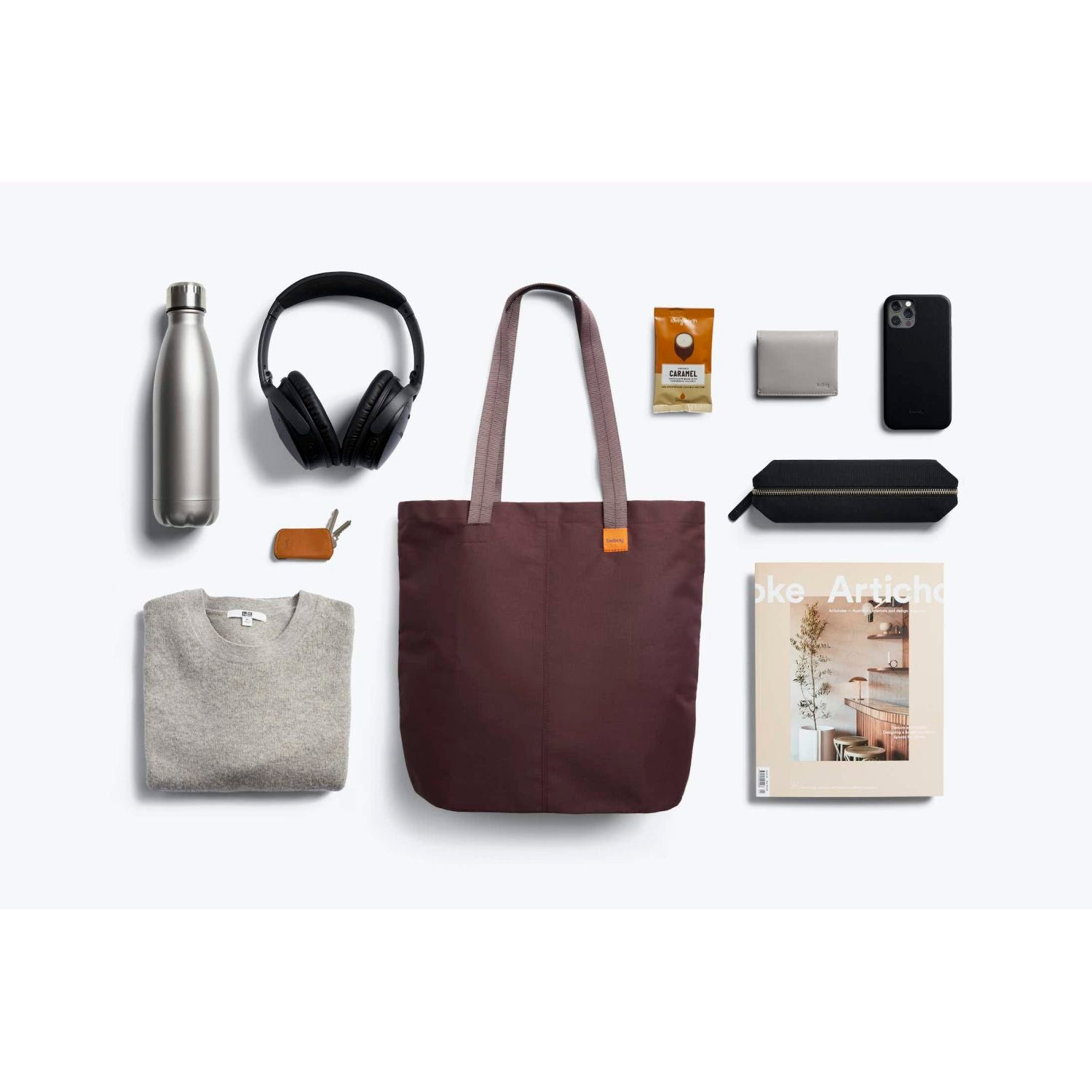 Bellroy City Tote - Burgundy