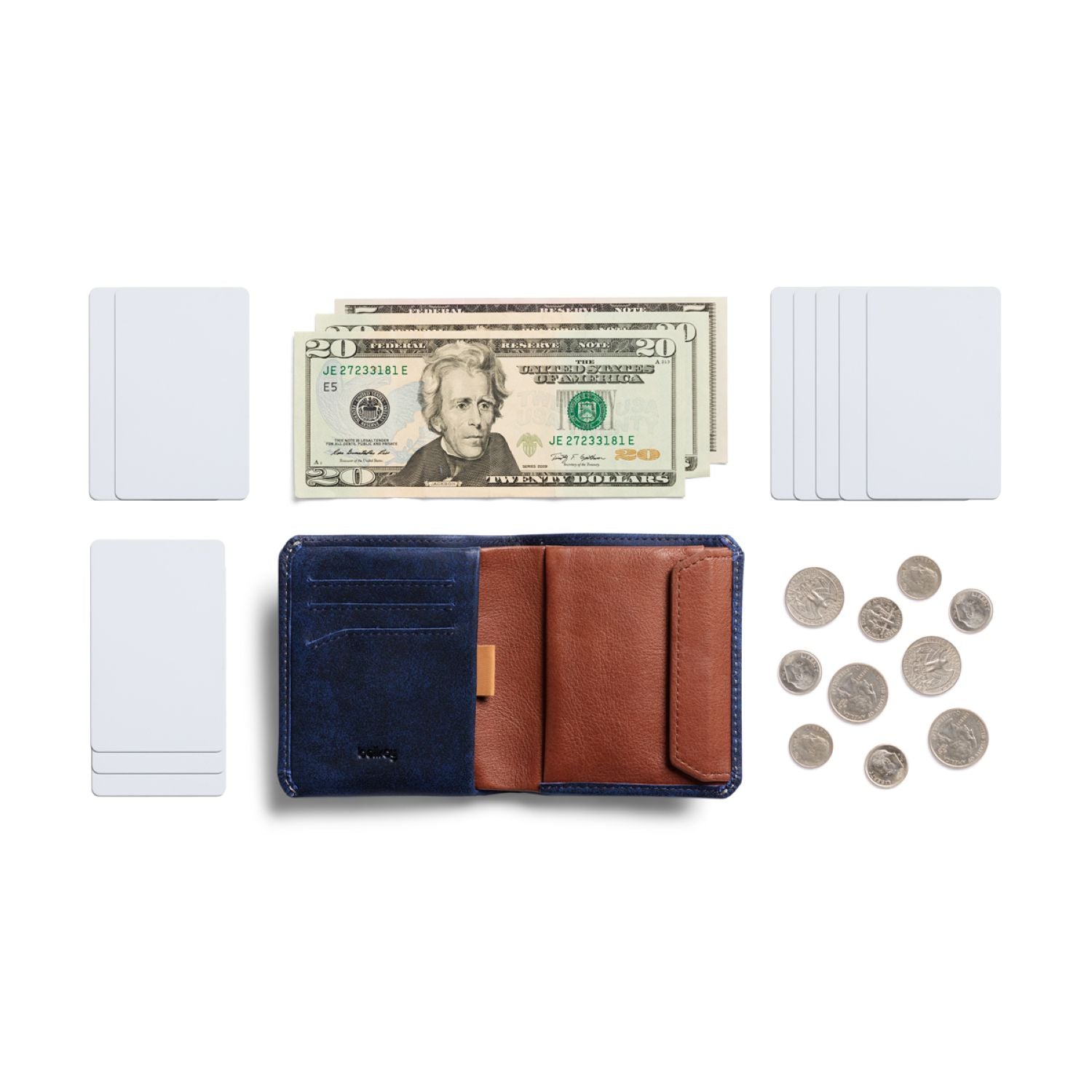 Bellroy Coin Wallet - Ocean