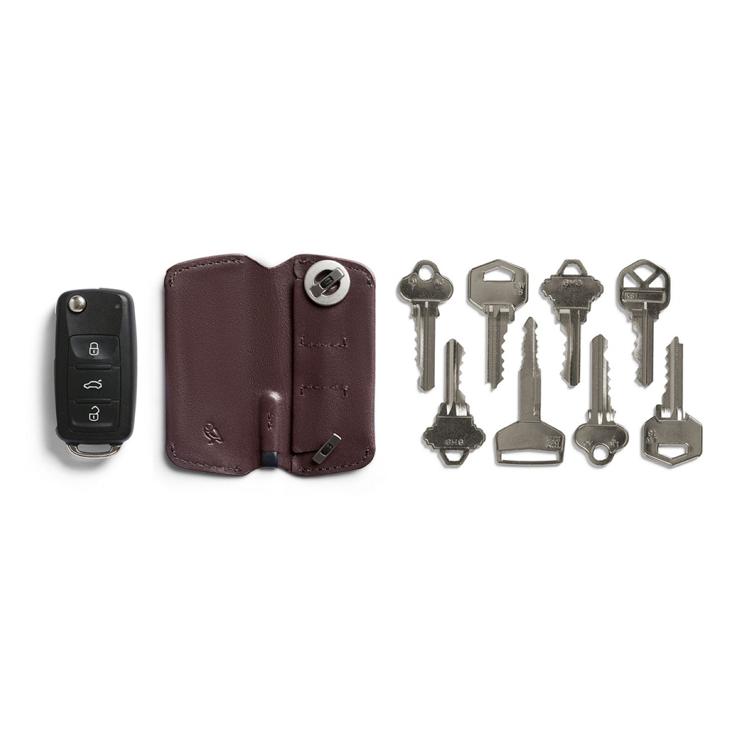 Bellroy Key Cover Plus (Second Edition) - Deep Plum