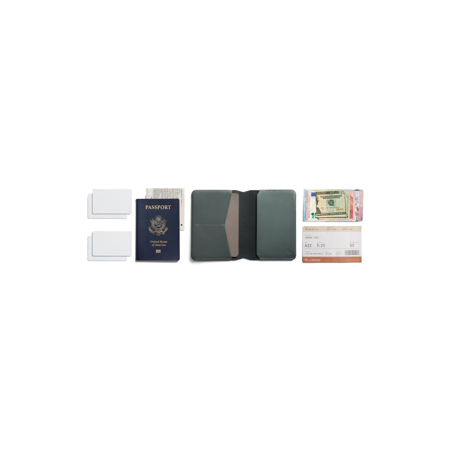 Bellroy Passport Cover (RFID Protected) - Everglade