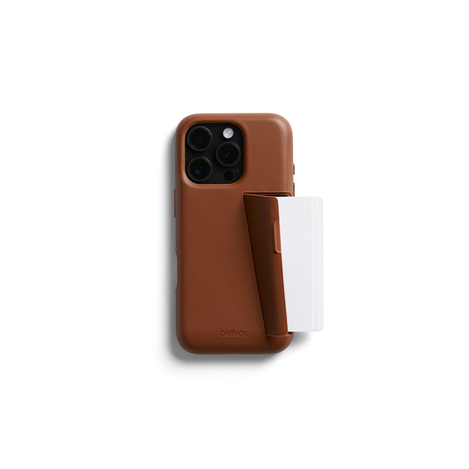 Bellroy Phone Case - 3 Card Iphone 16 Pro - Sienna