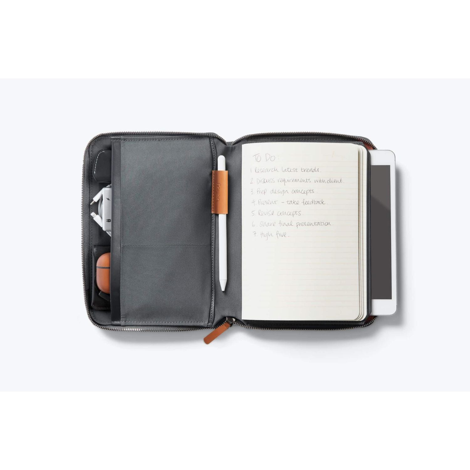 Bellroy Tokyo Folio 8" - Stormgray