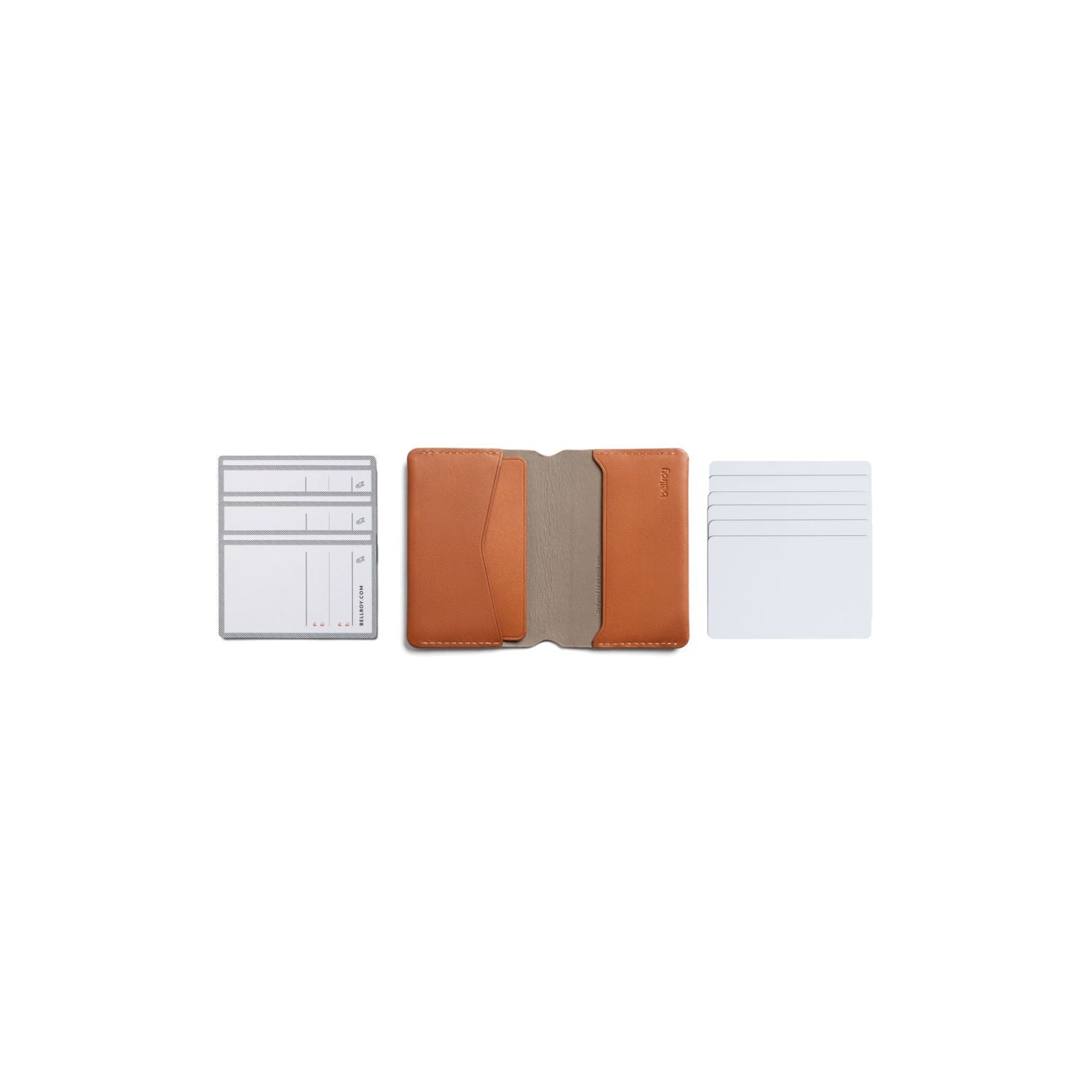 Bellroy Under Cover Card Holder - Caramel