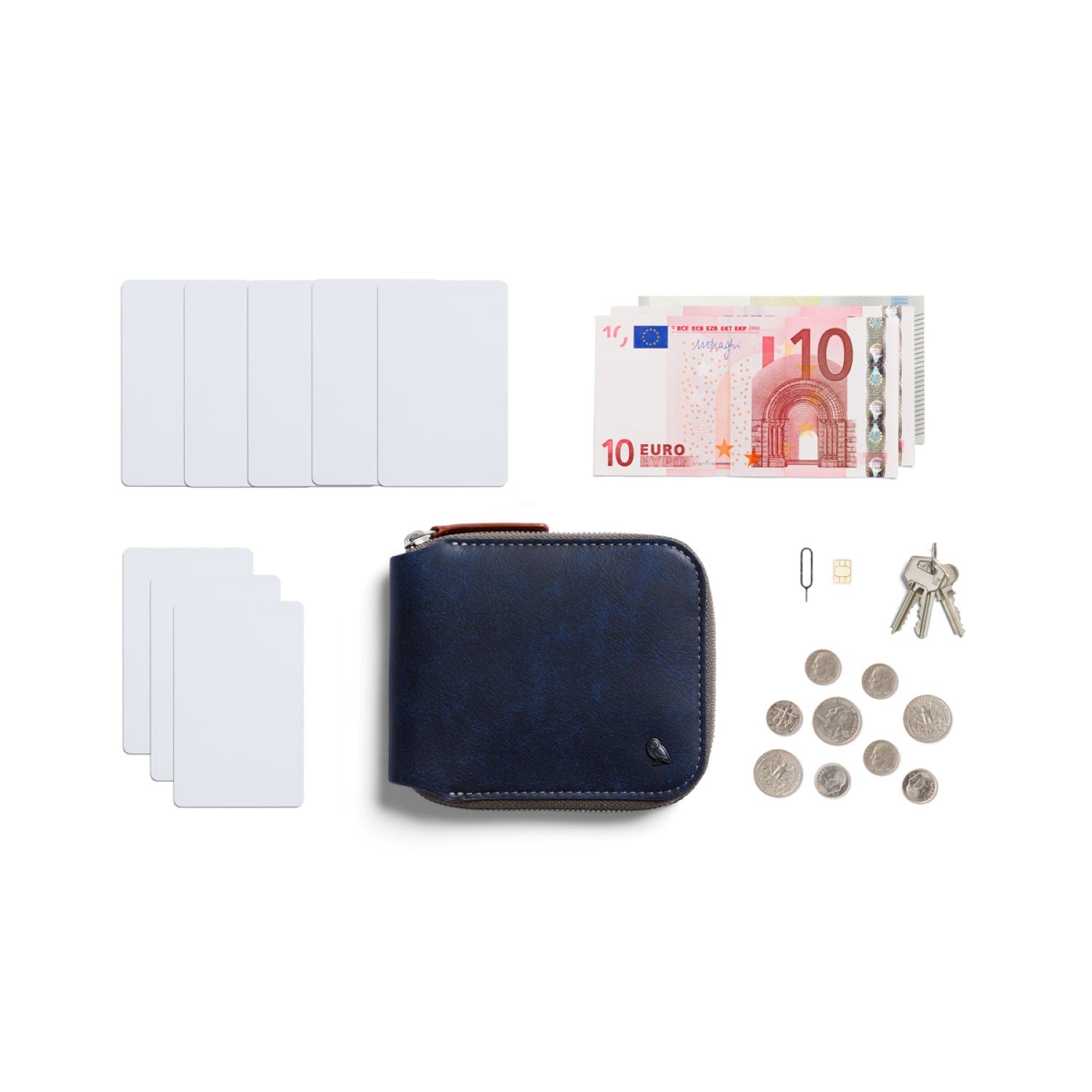 Bellroy Zip Wallet - Ocean