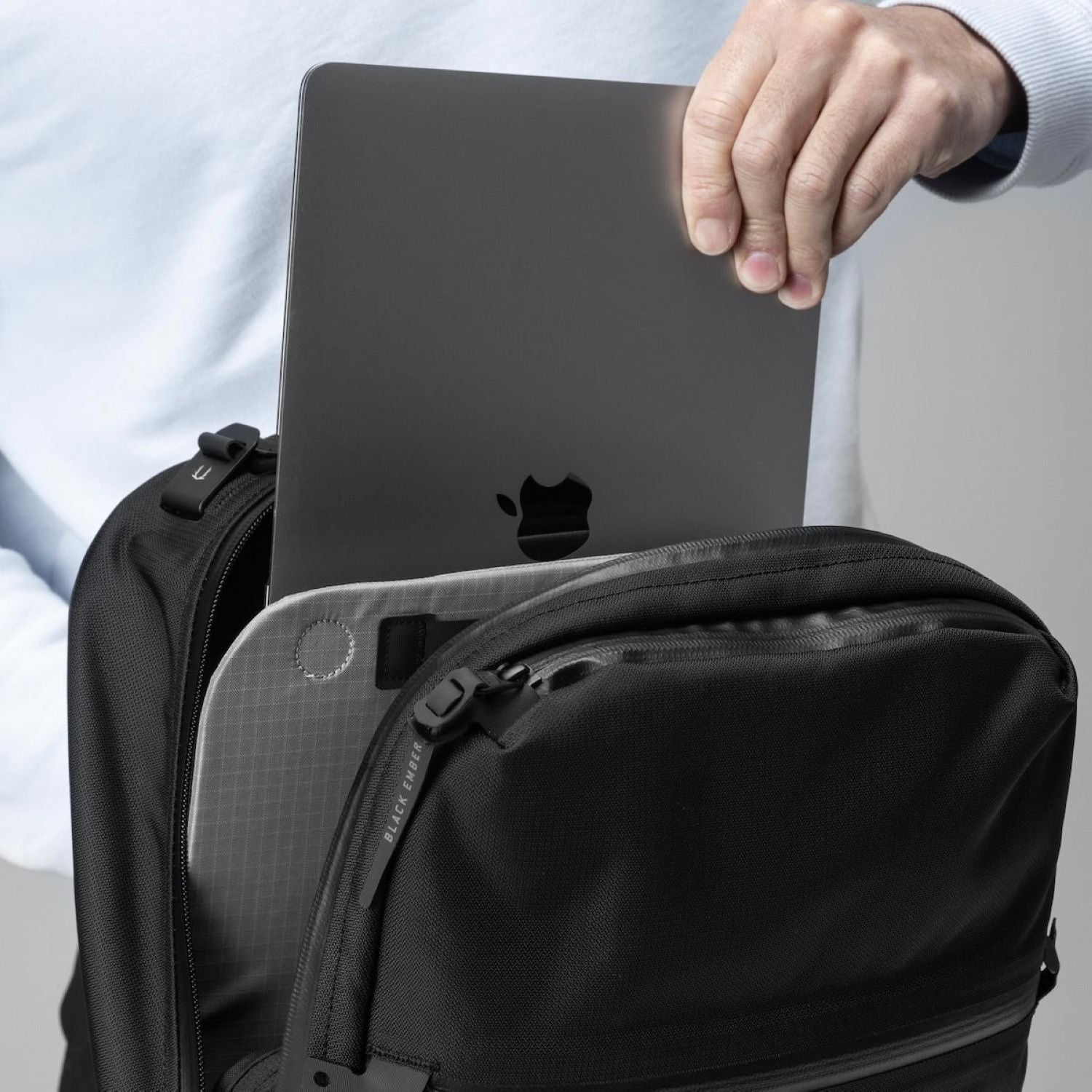 Black Ember Citadel 20 13 Laptop Backpack - Jet Black