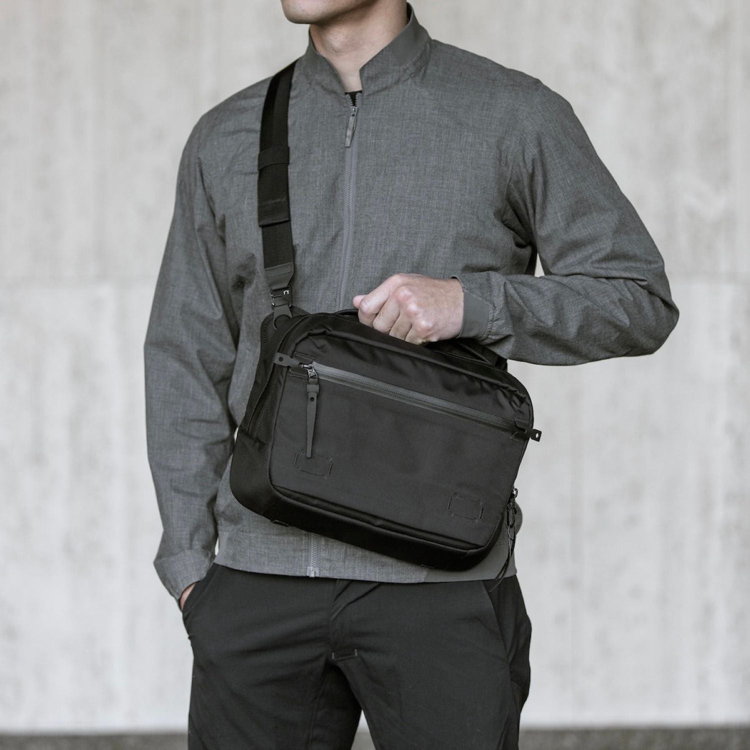 Black Ember (Limited Edition) 11" Tablet Grip Sling Bag 8L - Ember Orange