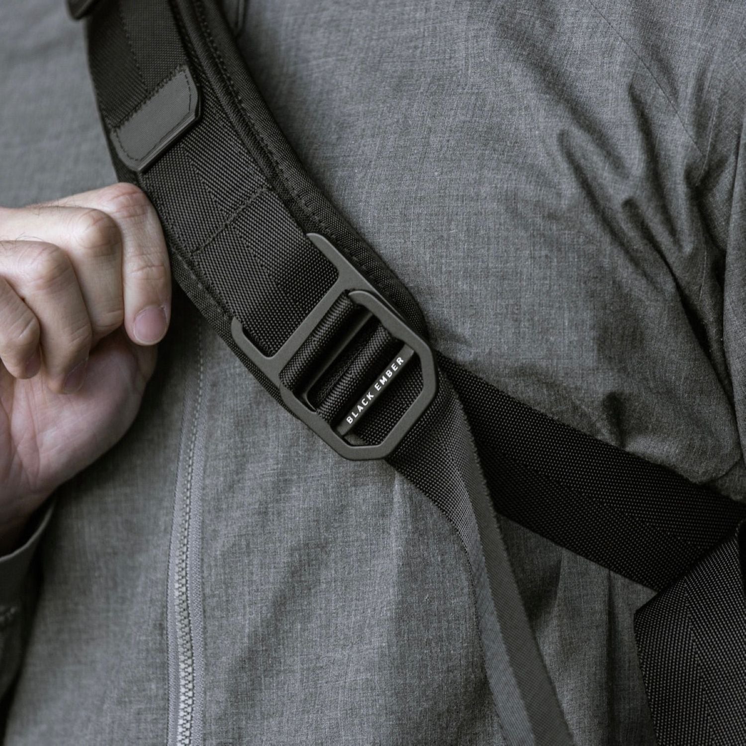Black Ember (Limited Edition) 11" Tablet Grip Sling Bag 8L - Ember Orange
