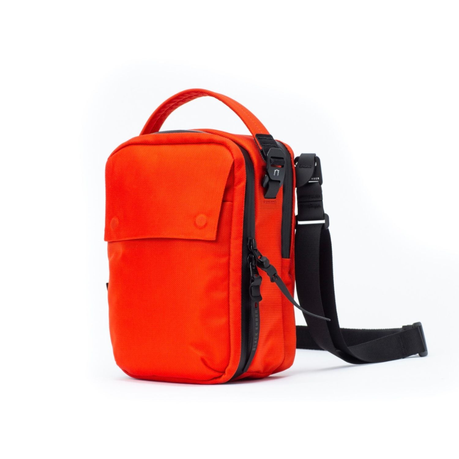 Black Ember (Limited Edition) Kompak Sling Bag 5L - Ember Orange