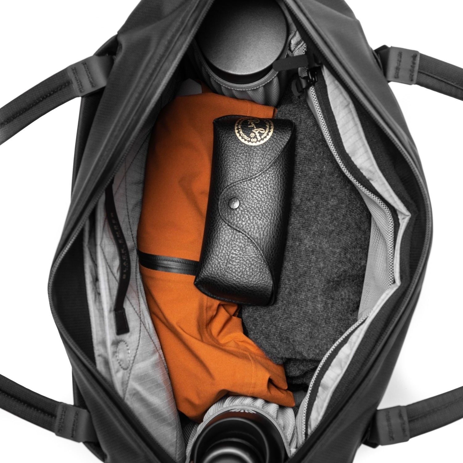 Black Ember WPT 14 Laptop Shoulder Tote 20L - Jet Black