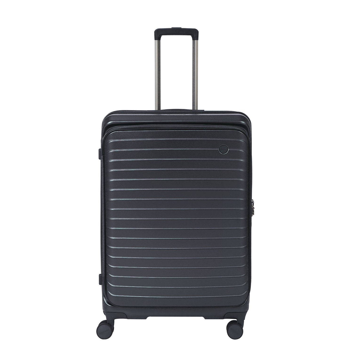 CROSSING INVI 30" Large Expandable Luggage With Front & Middle Access V3 - Black