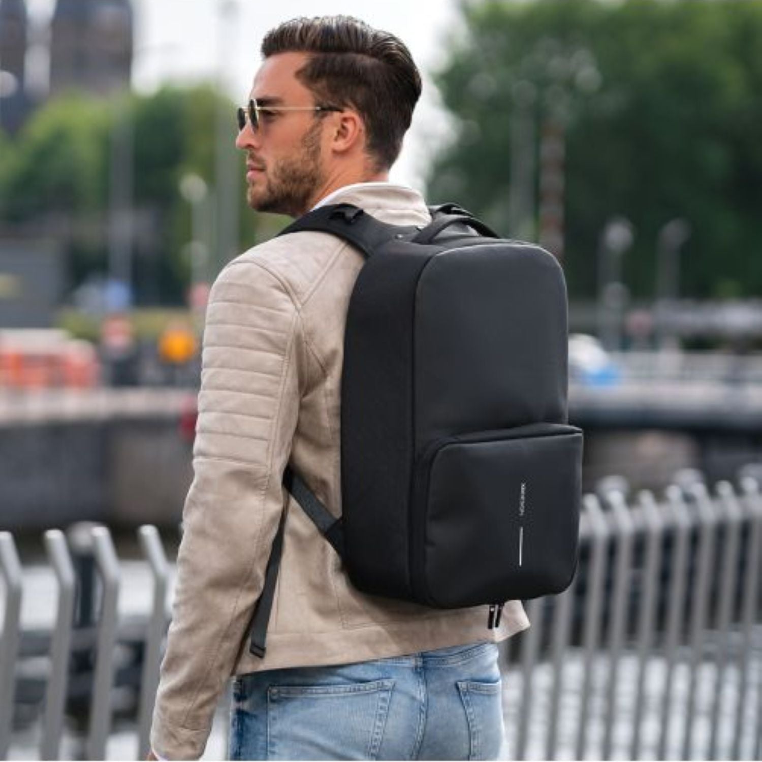 Bobby Flex Gym Bag Backpack - Black
