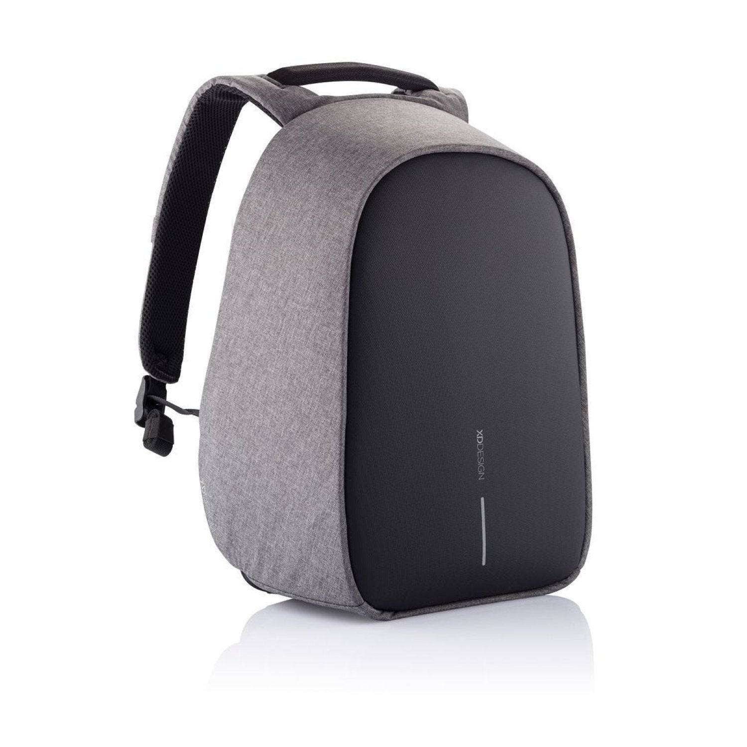 Bobby Hero Small Anti-Theft Backpack - Grey