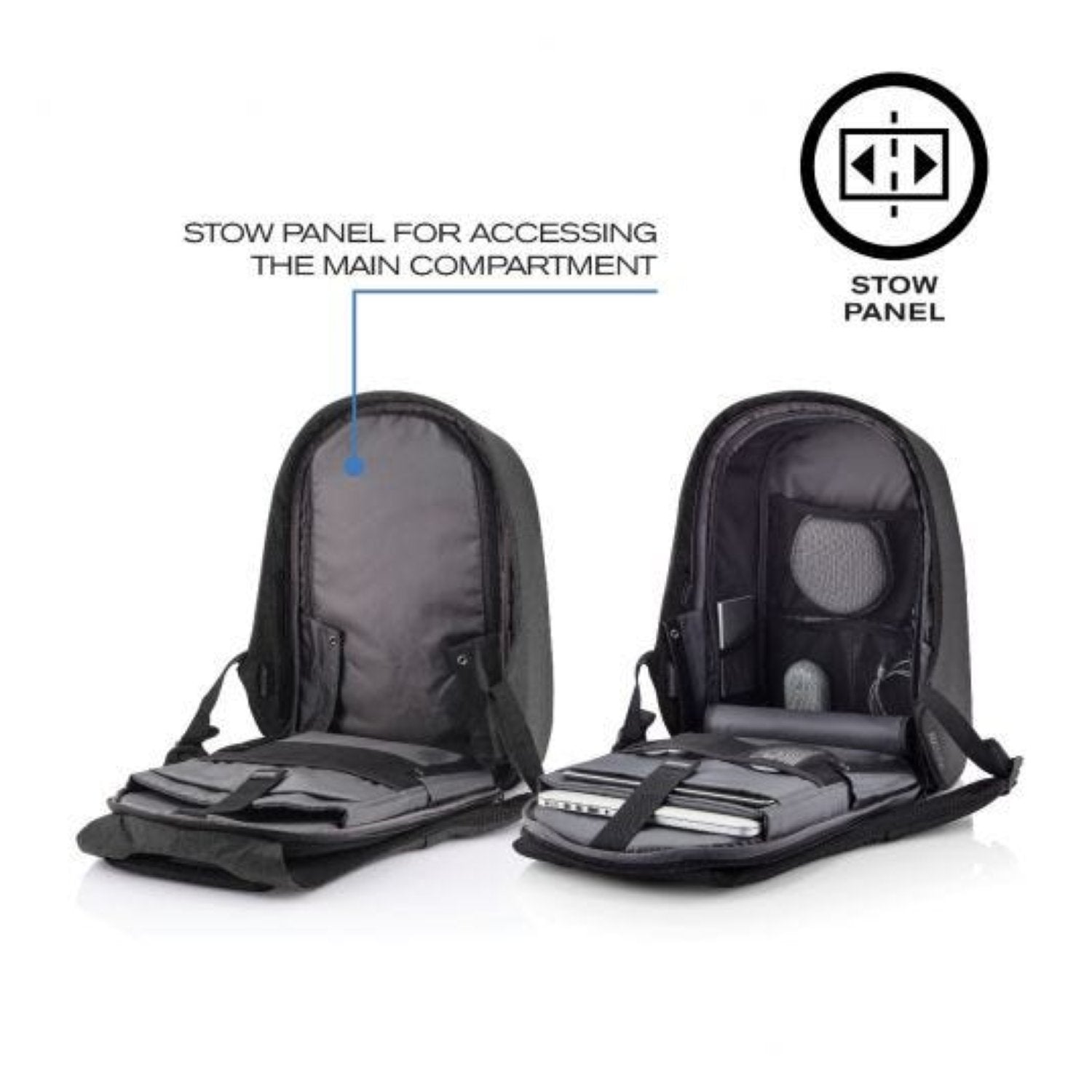 Bobby Hero Xl Anti-Theft Backpack - Black