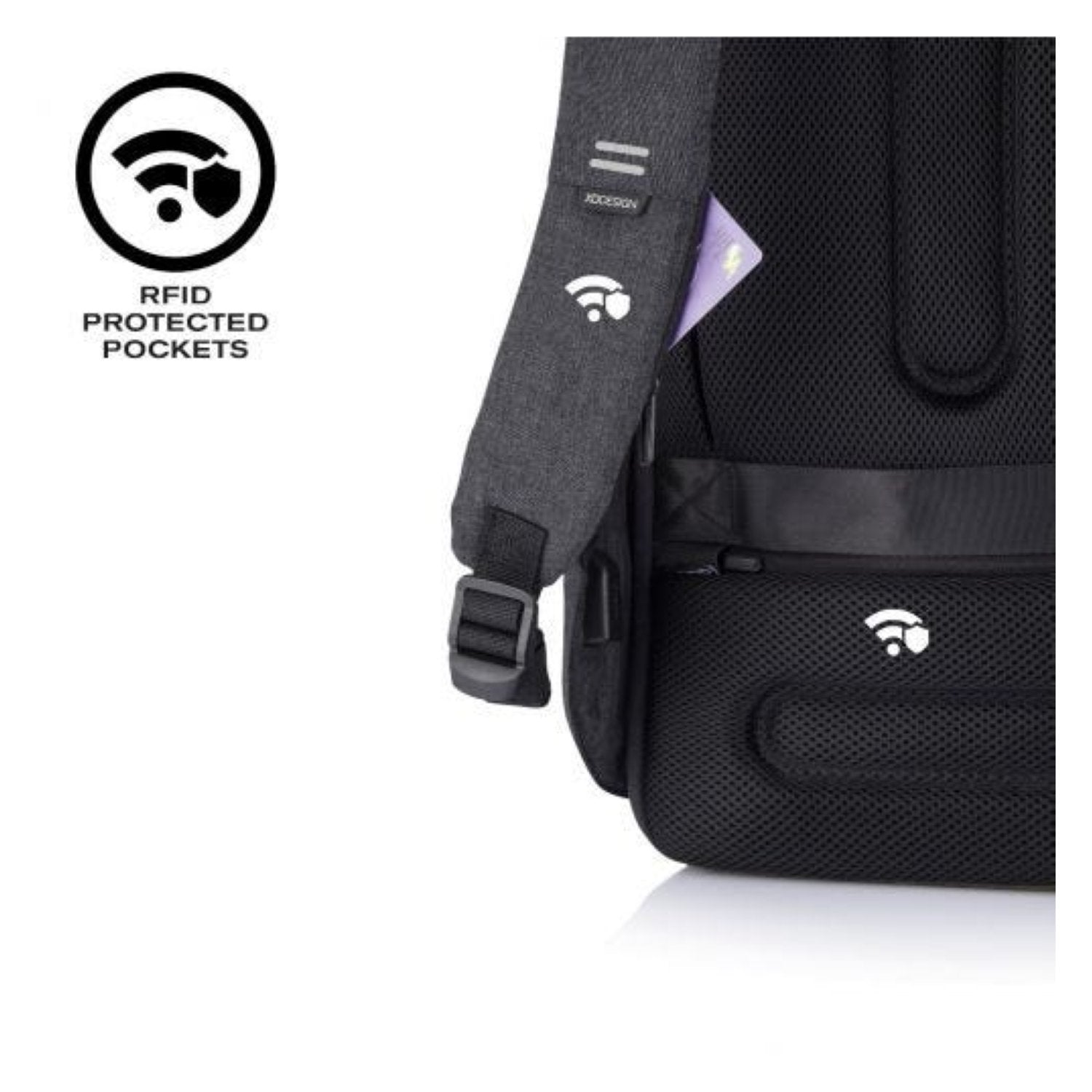 Bobby Hero Xl Anti-Theft Backpack - Black