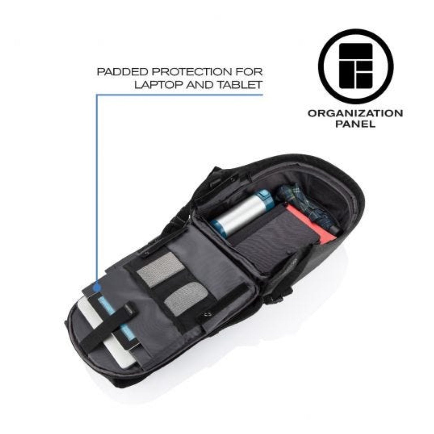 Bobby Hero Xl Anti-Theft Backpack - Navy