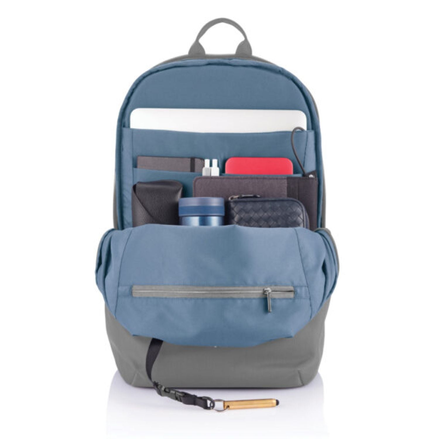 Bobby Soft Anti-Theft Backpack - Grey