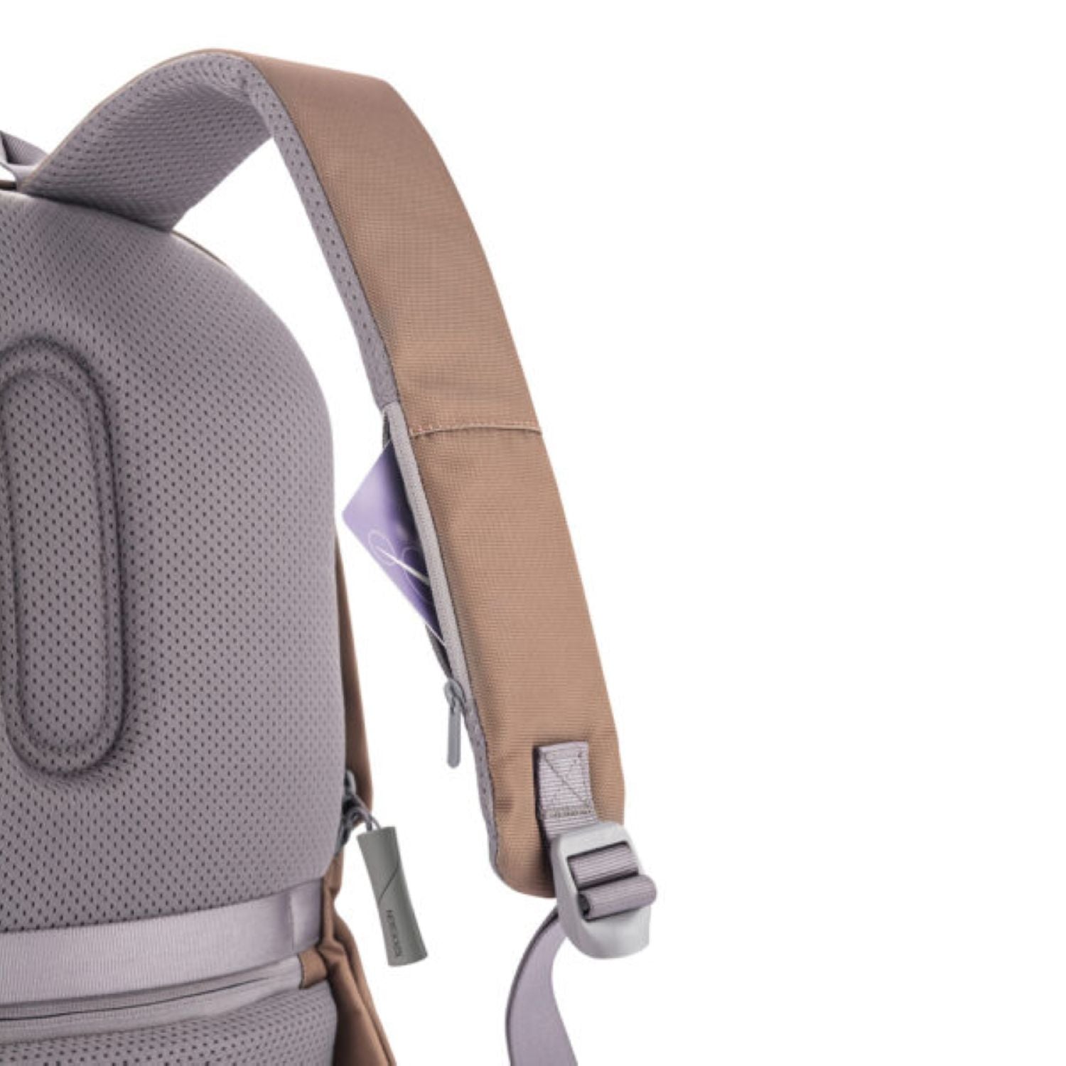 Bobby Soft Anti-Theft Backpack - Khaki
