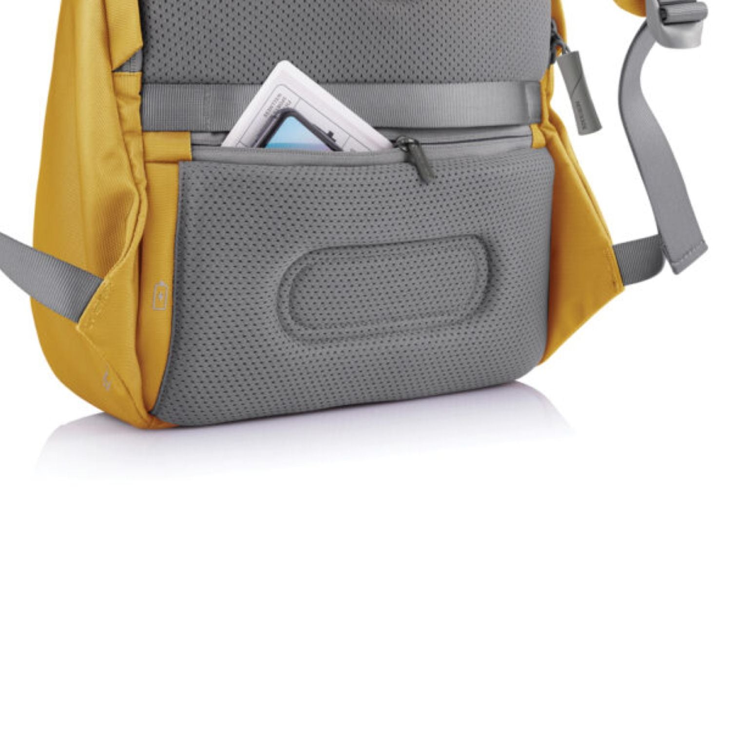 Bobby Soft Anti-Theft Backpack - Yellow