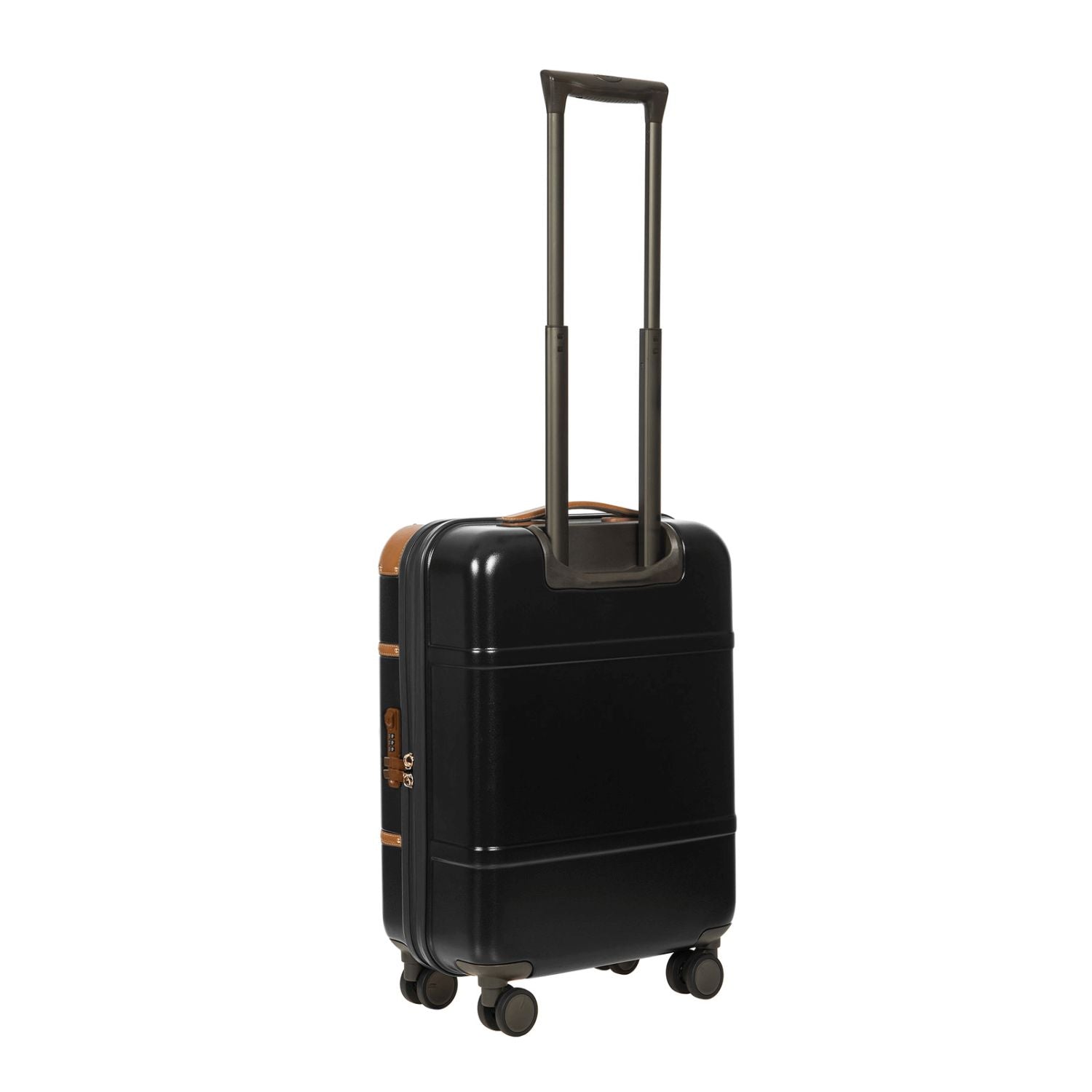 Bric's Bellagio V2 21" Carry-On Luggage Spinner (Black/Tobacco)
