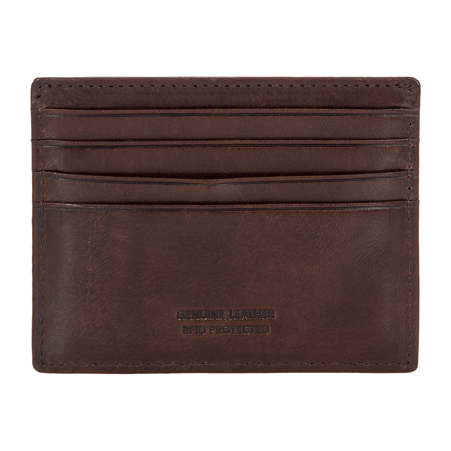 BRIC'S Monte Rosa RFID Card Holder (Dark Brown)