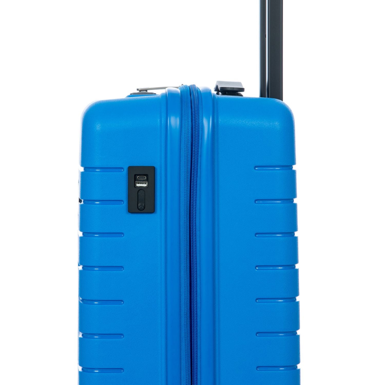 BRIC'S Ulisse 22" Expandable Carry On Luggage Spinner (Electric Blue)