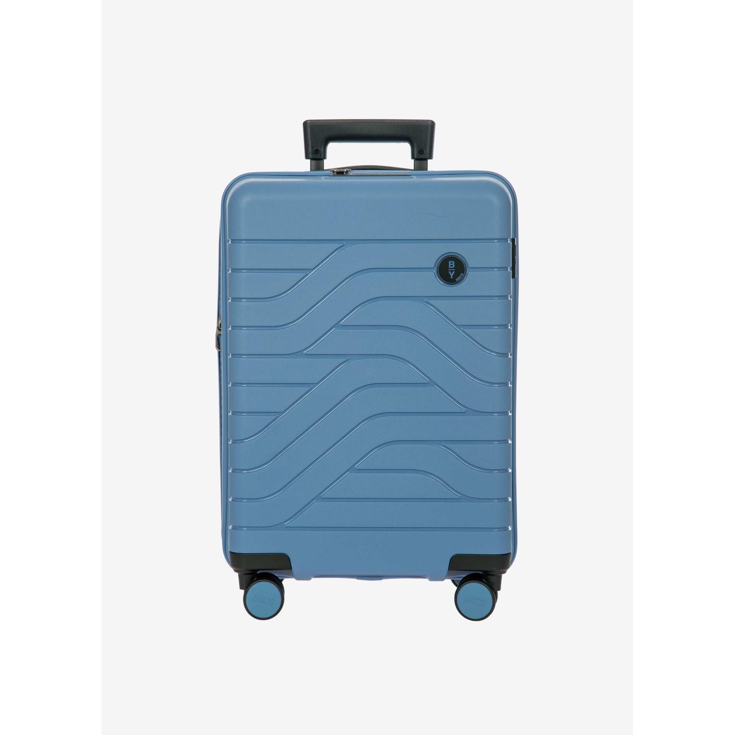 BRIC'S Ulisse 22" Expandable Carry On Luggage Spinner (Grey Blue)